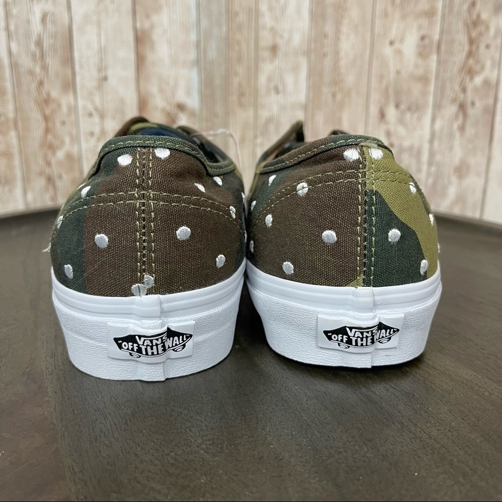 Vans Authentic Polka Dot Camo Sneaker Size 9 Men - Picture 5 of 10